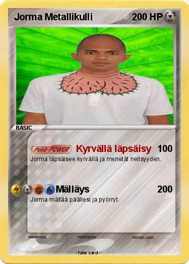 Pokemon Jorma Metallikulli