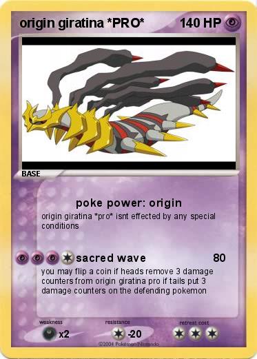 Pokemon origin giratina *PRO*