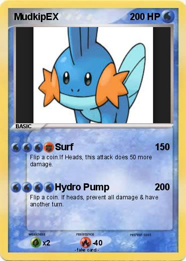 Pokemon MudkipEX