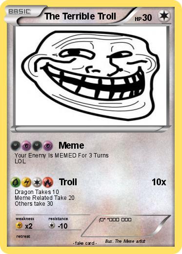 Pokemon The Terrible Troll