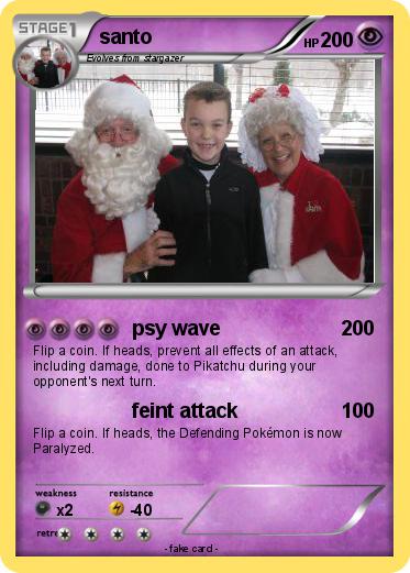 Pokemon santo