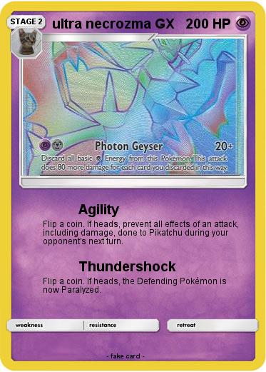 Pokemon ultra necrozma GX