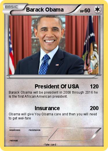 Pokemon Barack Obama