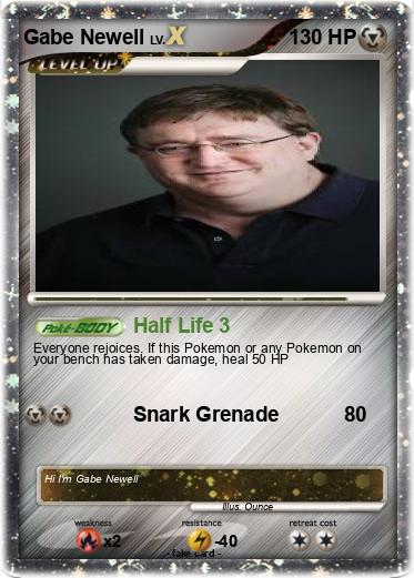 Pokemon Gabe Newell