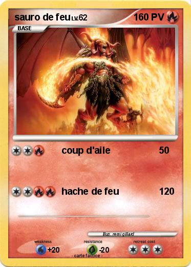 Pokemon sauro de feu