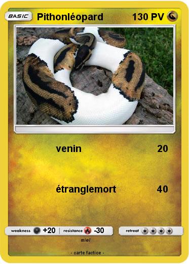Pokemon Pithonléopard