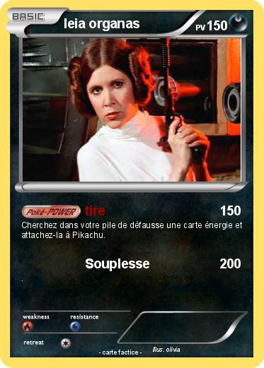 Pokemon leia organas
