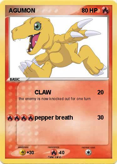 Pokemon AGUMON