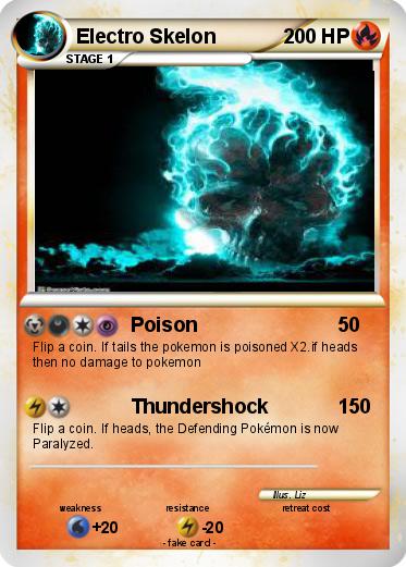 Pokemon Electro Skelon