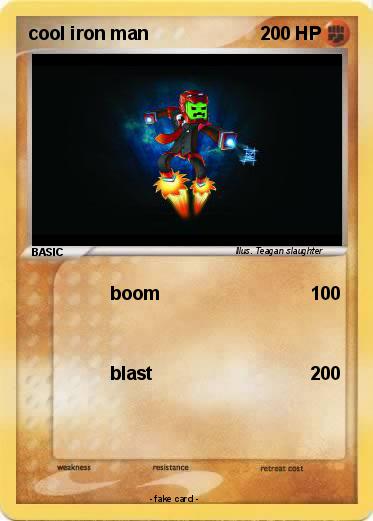 Pokemon cool iron man