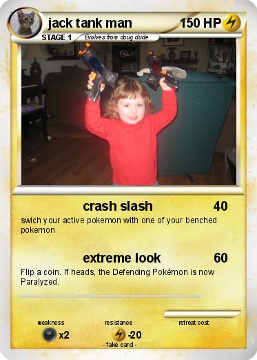 Pokemon jack tank man