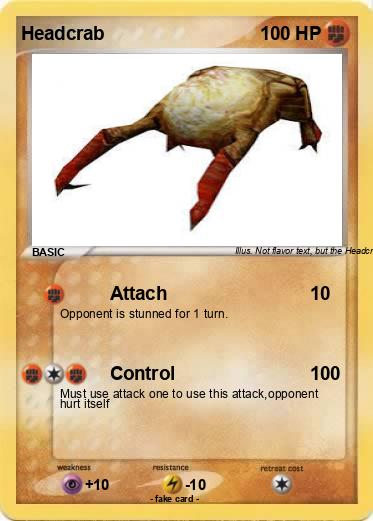 Pokemon Headcrab