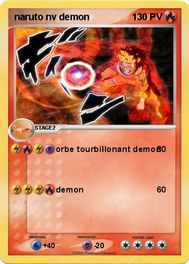Pokemon naruto nv demon