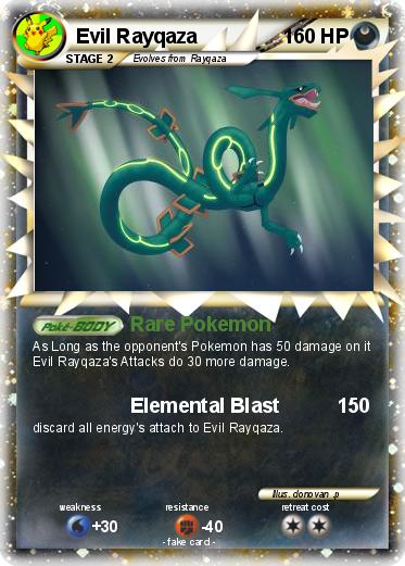 Pokemon Evil Rayqaza