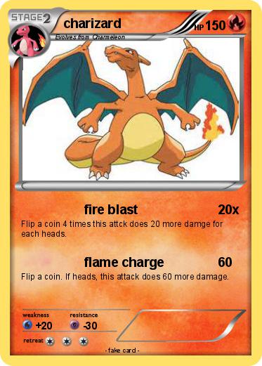 Pokemon charizard