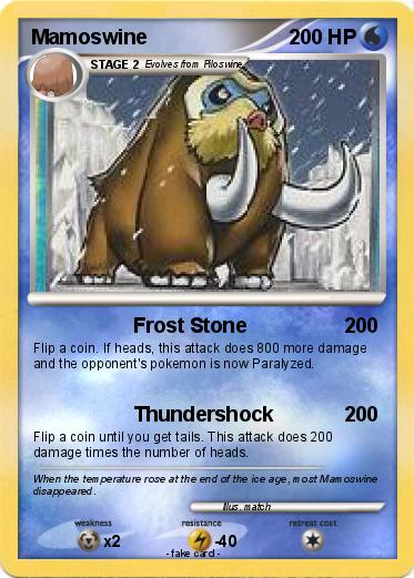 Pokemon Mamoswine