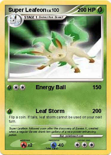 Pokemon Super Leafeon