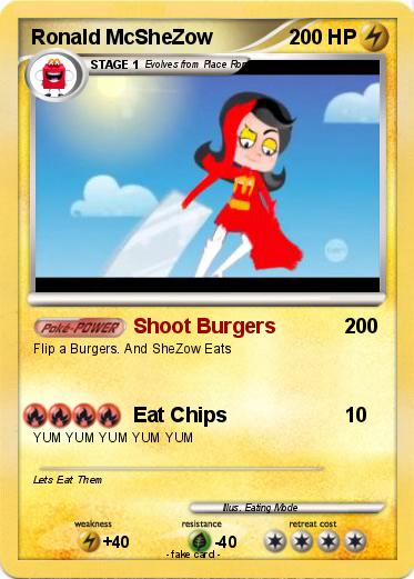 Pokemon Ronald McSheZow