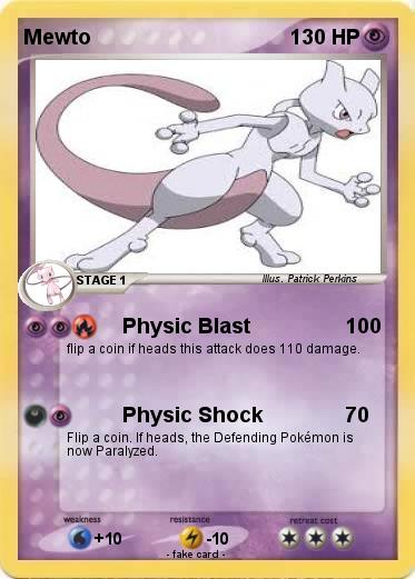 Pokemon Mewto