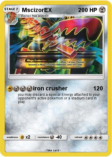 Pokemon MscizorEX