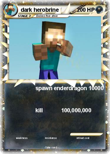 Pokemon dark herobrine