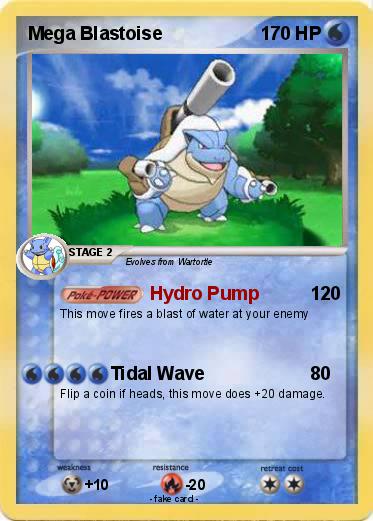 Pokemon Mega Blastoise