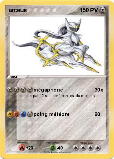 Pokemon arceus