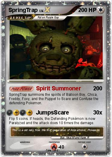 Pokemon SpringTrap
