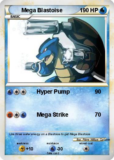 Pokemon Mega Blastoise