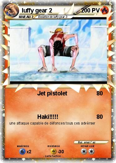 Pokemon luffy gear 2