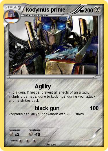 Pokemon kodymus prime