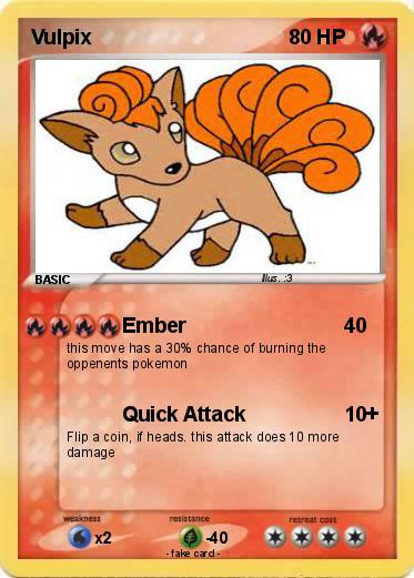 Pokemon Vulpix