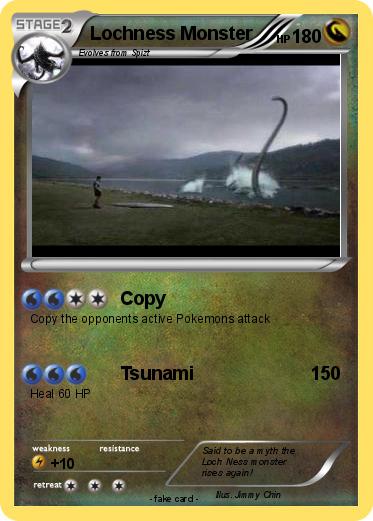 Pokemon Lochness Monster