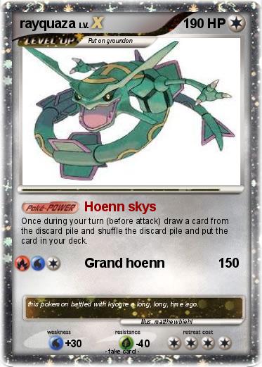 Pokemon rayquaza