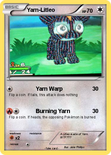 Pokemon Yarn-Litleo