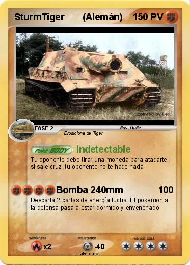 Pokemon SturmTiger       (Alemán)