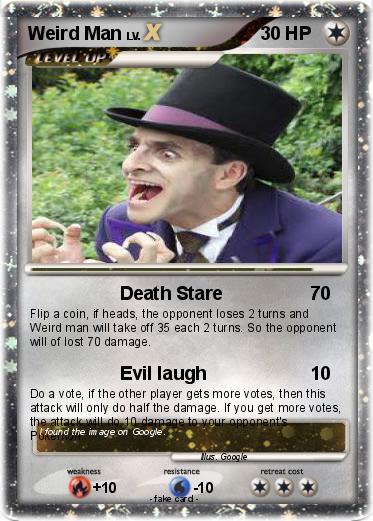 Pokemon Weird Man