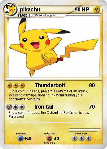 Pokemon pikachu
