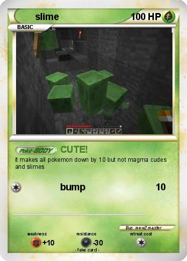 Pokemon slime