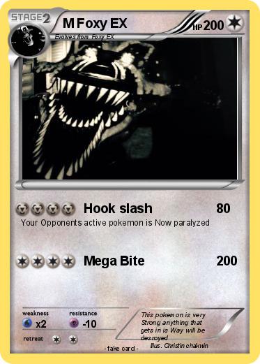 Pokemon M Foxy EX