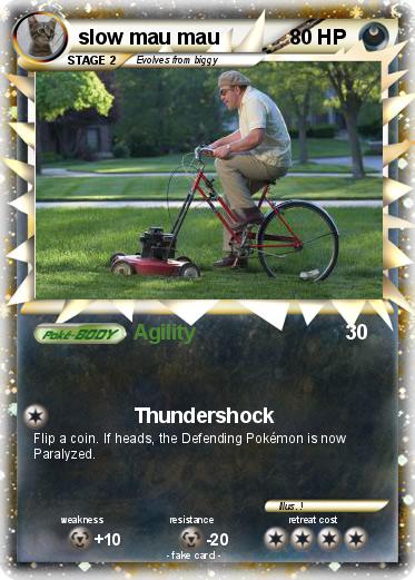 Pokemon slow mau mau