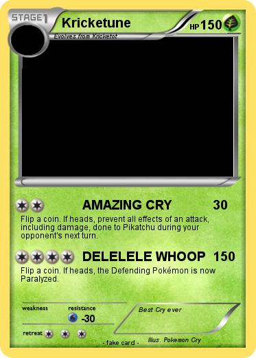 Pokemon Kricketune