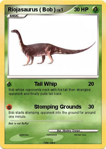 Pokemon Riojasaurus ( Bob )