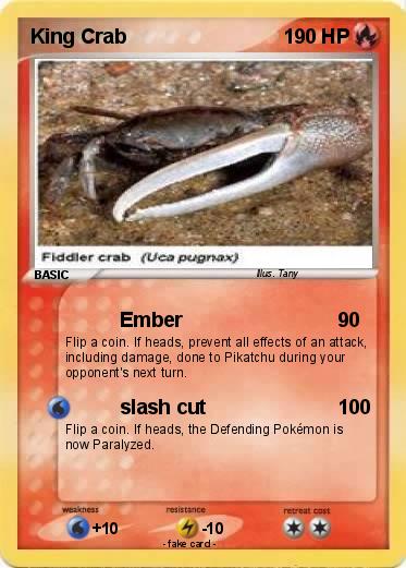 Pokemon King Crab