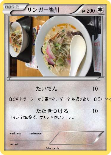 Pokemon リンガー皆川