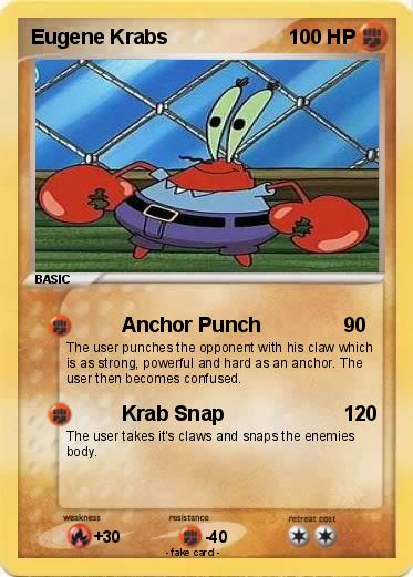 Pokemon Eugene Krabs