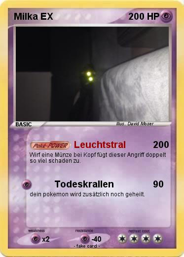 Pokemon Milka EX