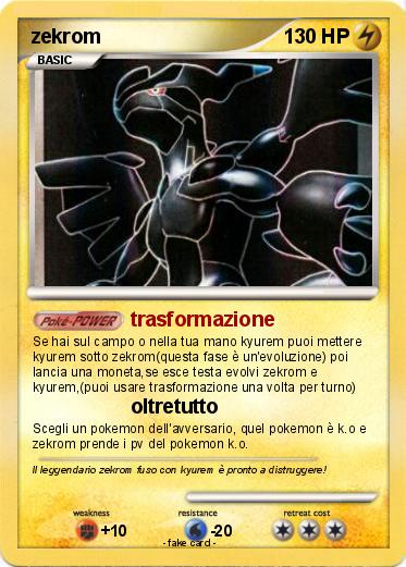Pokemon zekrom