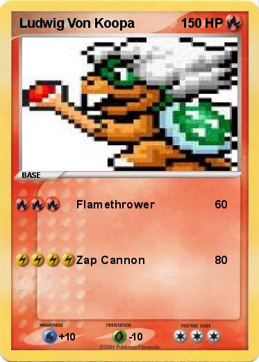 Pokemon Ludwig Von Koopa