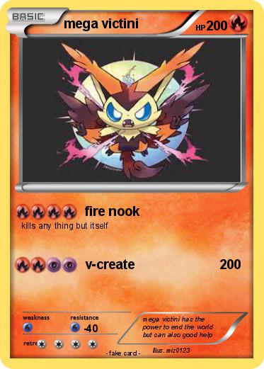Pokemon mega victini